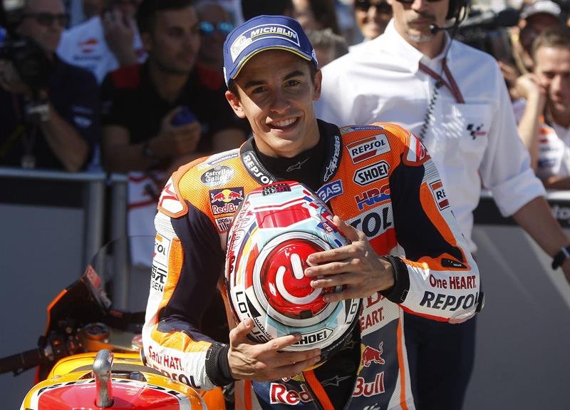 Espanhóis dominam em casa e Márquez crava pole da MotoGP em Aragão