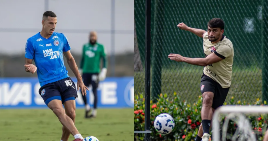Domingo de Ba-Vi! Em fases opostas, Bahia e Vitória duelam pelo Brasileirão