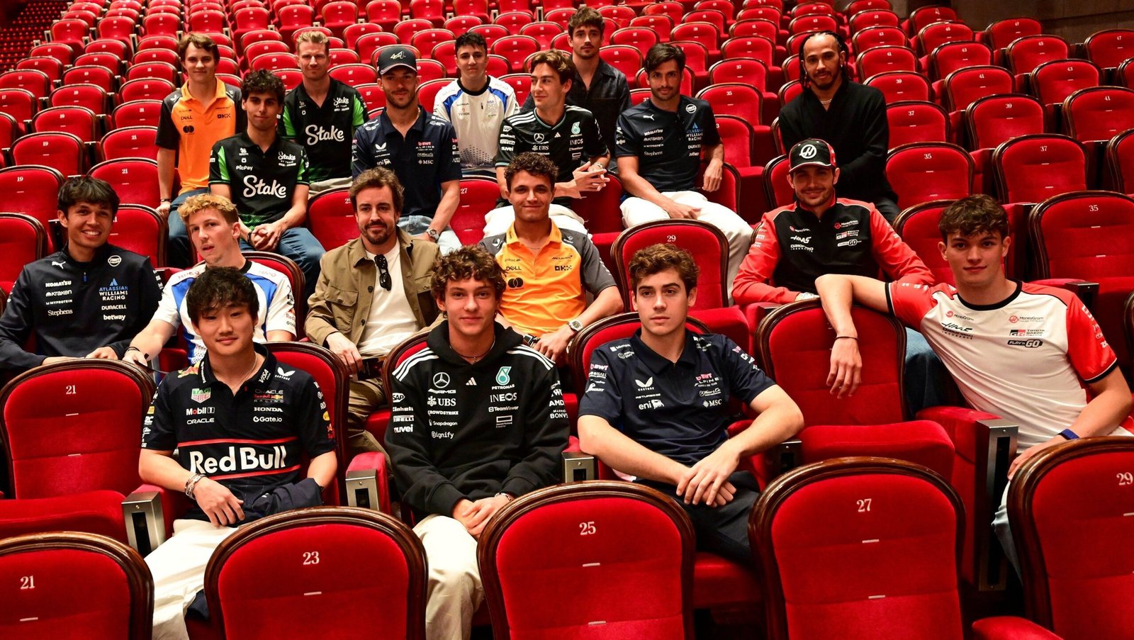 Pilotos reagem ao filme “F1“, com Brad Pitt, após exibição em Mônaco