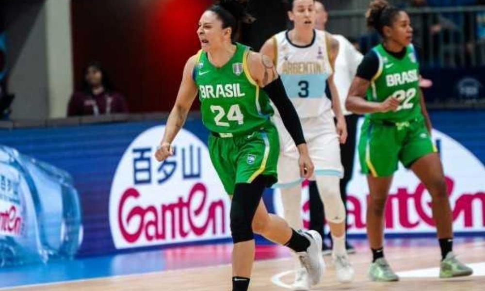 Brasil estreia com vitória sobre a Argentina na Copa América de basquete