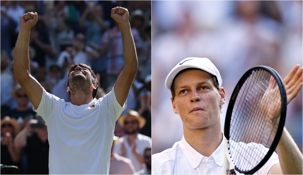 Sinner x Alcaraz na final de Wimbledon: astros consolidam rivalidade na nova era do tênis