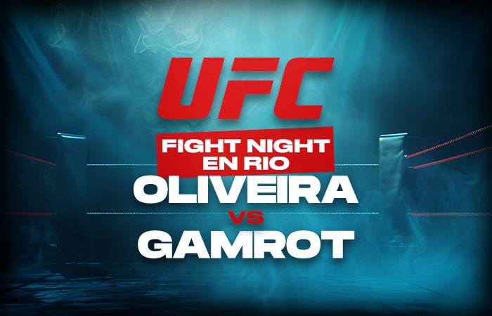 Oliveira vs Gamrot- UFC Fight Night em 11/10